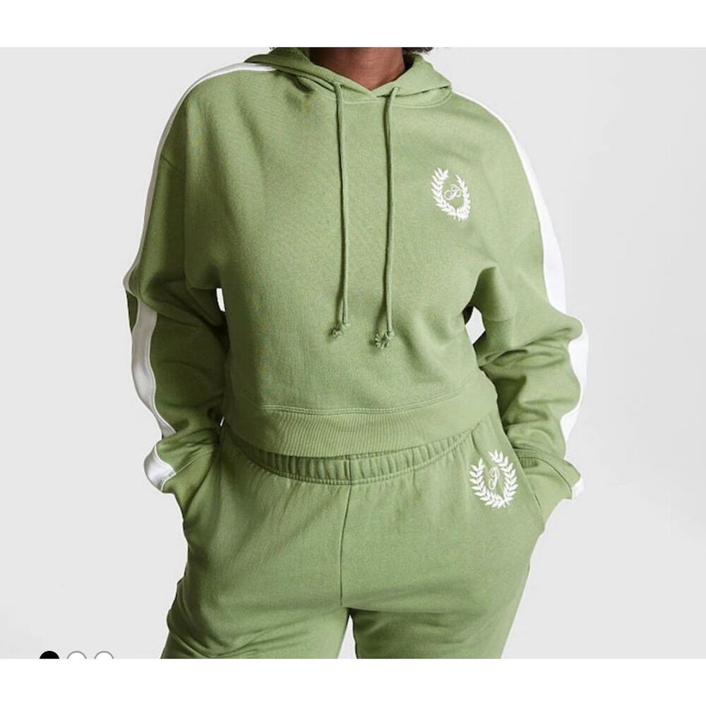 Victoria Secret Pink Hoodie Jogger Set Size M - Picture 2 of 5